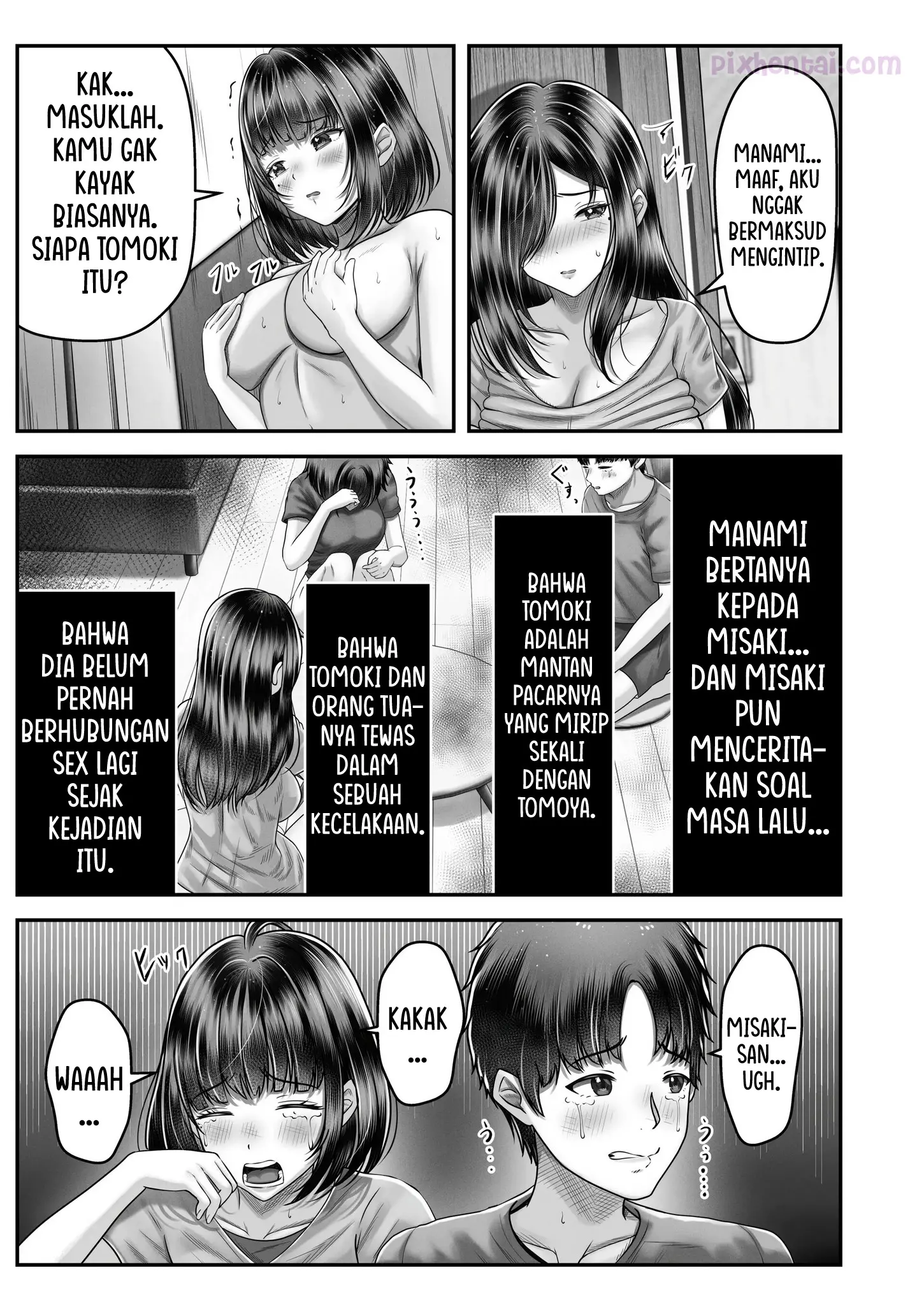 Komik hentai xxx manga sex bokep Having Sex With A Large Age Gap Black-Haired Sisters 30